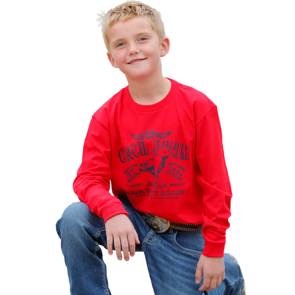 Boy's Cinch Long Sleeve Tee