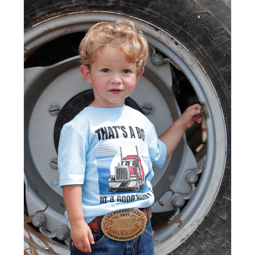 Toddler Light Blue 10/4 Buddy Tee