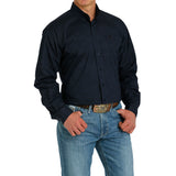 Men's Navy Button Down Long Sleeve by Cinch