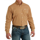 Cinch Men's Geo Print Long Sleeve Shirt