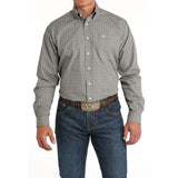 Cinch Men's Diamond Geometric Print Long Sleeve Shirt