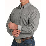 Cinch Men's Grey Print Shirt