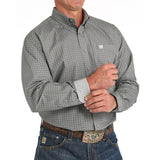 Cinch Men's Grey Print Shirt