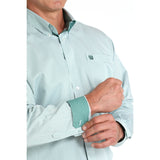 Cinch Men's Green Stripe Shirt