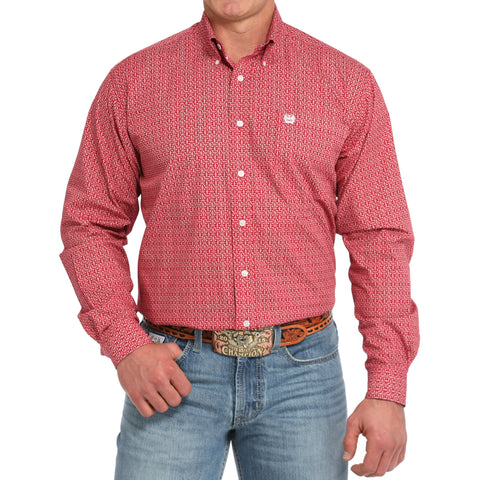 Cinch Men's Hash Mark Button Down 