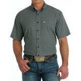 Cinch Men's Arenaflex Black Short Sleeve