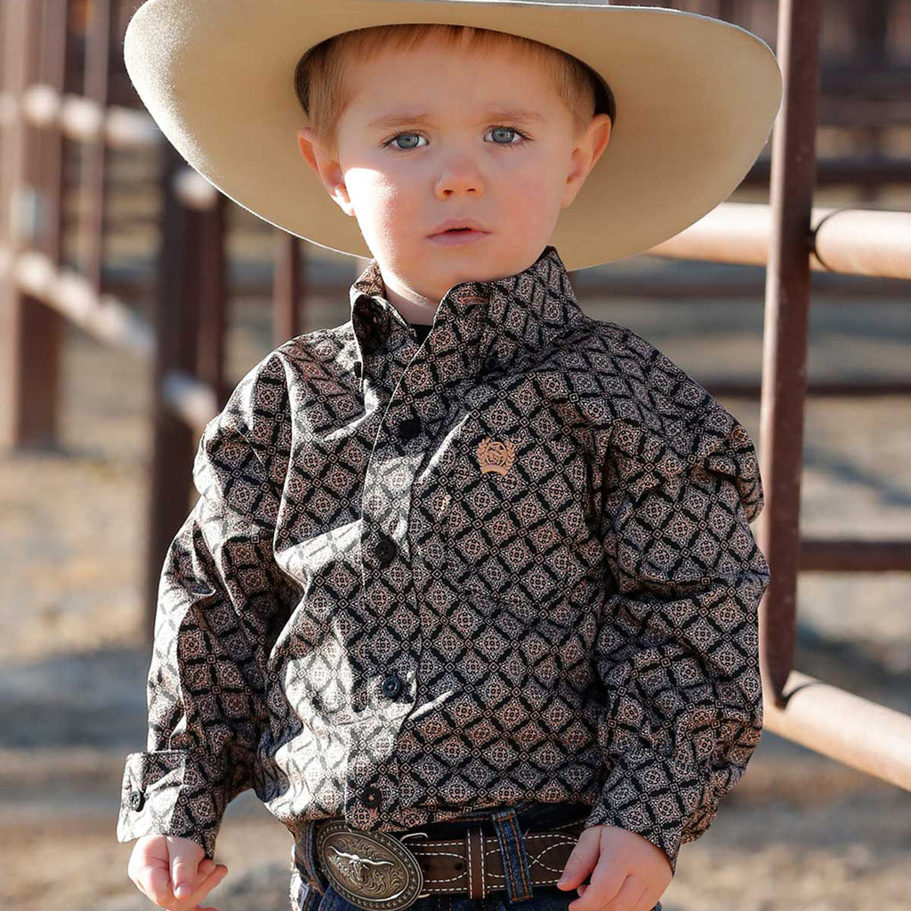 Cinch Toddler Boy's Medallion Print