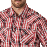 Wrangler Men's Long Sleeve Plaid Shirt