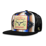 RopeSmart Desert Gold Snapback with Livin' Like A Maverick Patch  