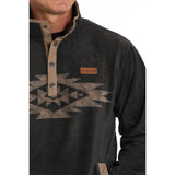 Cinch Men's Charcoal Polar Fleece