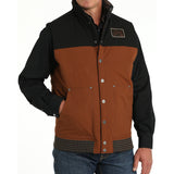 Men's Brown Reverse Vest from Cinch