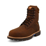 Twisted X Men's 8" Round Toe Work Boot