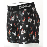 Cinch Men's 6" Rooster Boxer Breif