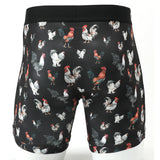 Cinch Men's 6" Rooster Boxer Breif