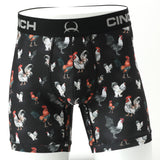 Cinch Men's 6" Rooster Boxer Breif