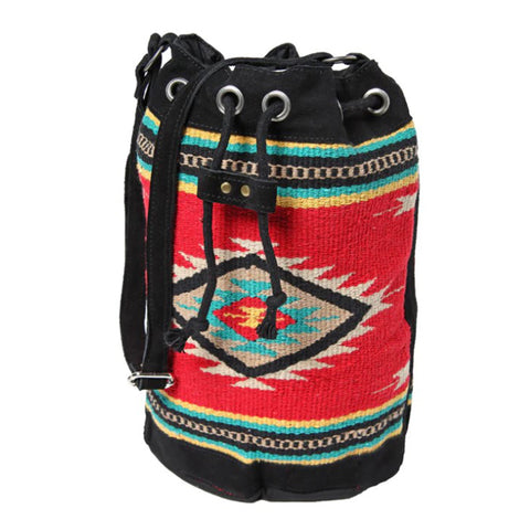 El Paso Saddle Blanket Taos bucket Bag