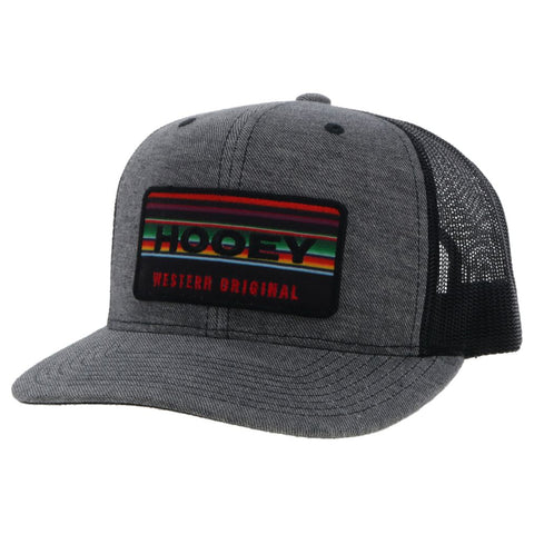 Hooey Horizon Grey & Black Serape Cap