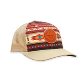 Rope Smart Tan/Aztec Circle Patch Cap