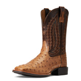 Ariat Men's Quantum Primo Full Quill Ostrich Boots