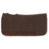 Showman 31x32 Brown Wool Top Felt Pad