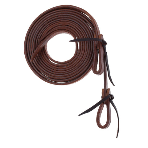 5/8" x 8' Oiled Harness Cow Leather Split Reins