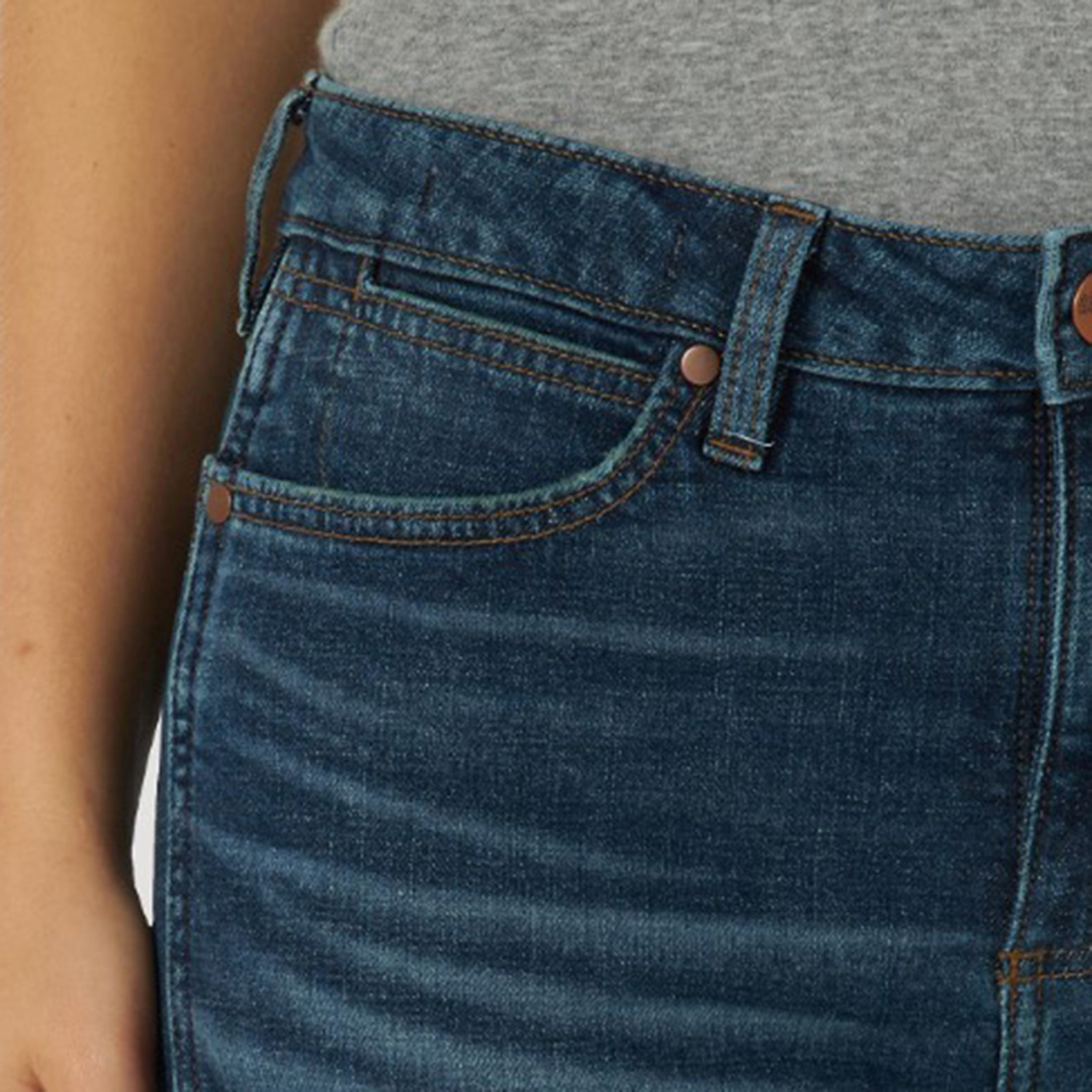 Wrangler Retro Women's Medium Wash High Rise Jana Flare Jeans - 112317723