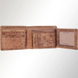 Spaghetti Western Light Brown Leather Wallet