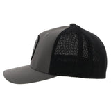 Hooey Grey & Black Cheyenne Flex Fit Cap