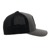 Hooey Grey & Black Cheyenne Flex Fit Cap