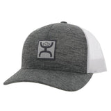 Hooey Boxy Grey/White Cap