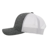 Hooey Boxy Grey/White Cap