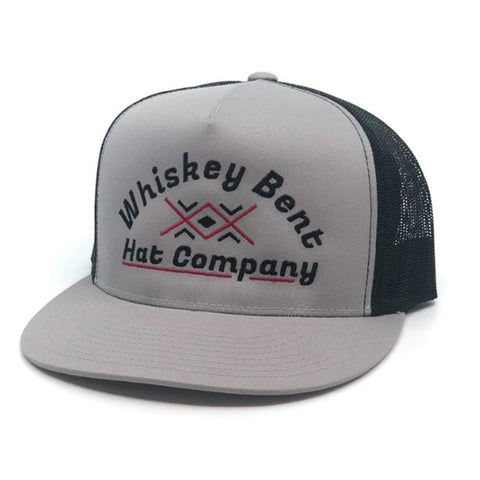 Whiskey Bent Black & Grey Navajo Cap