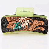 American Darling Painted Floral Tooled Hairclip