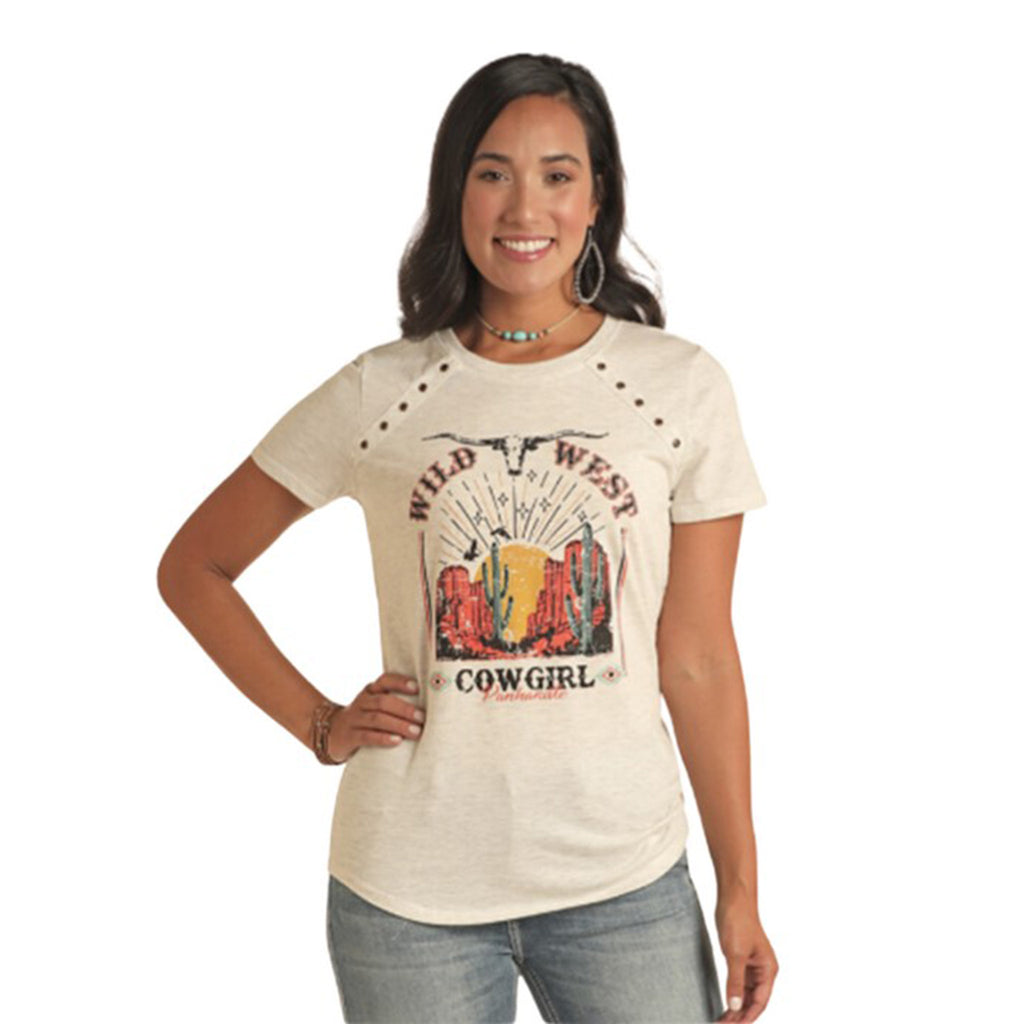 Rock & Roll Women's Wild West Cowgirl Tee