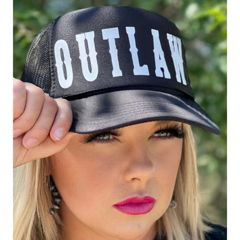 Texas True Threads Black Outlaw Cap