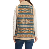 Cotton & Rye Women's Aztec Sherpa Vest