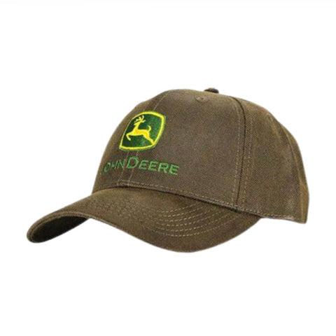 John Deere Brown Logo Cap