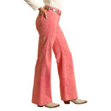 Rock & Roll Women's Pink Wide Flare