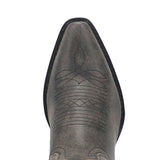 Dan Post Women's Grey Studded Scrolled Western Boots