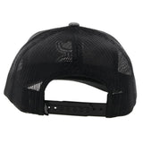 Sterling Grey & Black Snapback Cap by Hooey