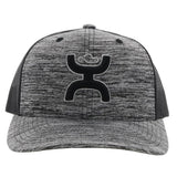 Sterling Grey & Black Snapback Cap by Hooey