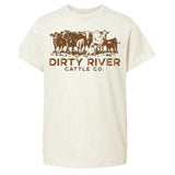 Kid's Dirty River Cattle Co, Tee