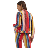 Wrangler Women's Lainey Wilson Serape Jean Jacket