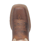 Dan Post Men's Rust & Bone Square Toe Boots