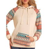 Rock & Roll Women's Aztec Sleeve Hoodie