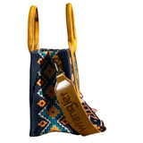 Wrangler Aztec Mustard Crossbody Tote