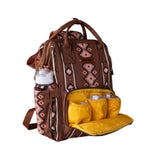 Wrangler Brown Aztec Callie Backpack/Diaper Bag