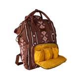 Wrangler Brown Aztec Callie Backpack/Diaper Bag