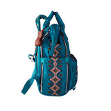 Wrangler Turquoise Aztec Callie Backpack/Diaper Bag