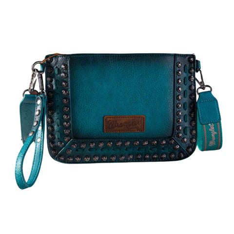 Wrangler Turquoise Studded Wrist Crossbody